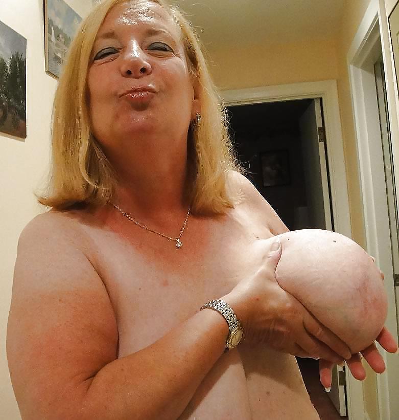 Big boobs granny