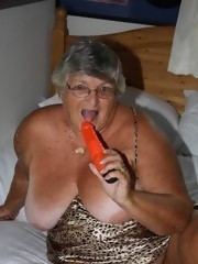 Boobs Granny sexy slut shows big boobs
