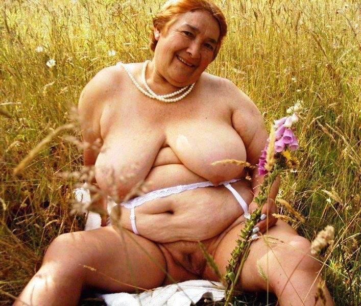 Grandmother Big Boobs whore aged nude photo