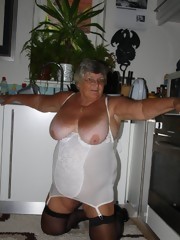 Granny Big Boobs sexy slut shows big boobs