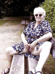 Granny big tits woman shows big boobs