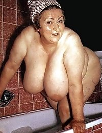 Grandmother Big Boobs whore slut nude photo